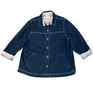 Allison Daley Dark Blue Denim Jacket